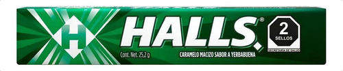 Pastillas Halls Yerbabuena 25.2g