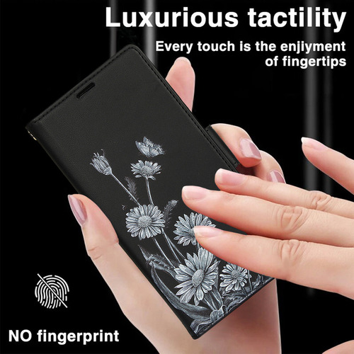 Funda De Piel Tipo Cartera Con Tapa Para Samsung Galaxy A56 A36 A26 A16 A06
