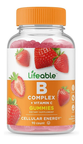 Complejo B Lifeable 90 Gomitas - Unidad a $3210