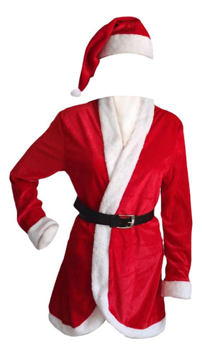 Vestido De Navidad, Disfraz De Navidad, Disfraz De Dama,