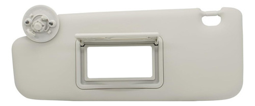 Visera Para Chevrolet Sonic/spark/beat Gris Lado Izquierdo