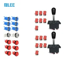 Comprar Kit Arcade Americano Sólido Botones Y Palancas Blee