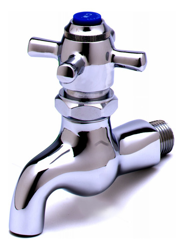 T&s Brass B-0708 Sill Faucet, Self-closing, 1/2-inch Npt Mal