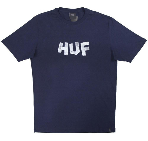 Camiseta Huf Fixed It Tee Azul Marinho - Masculino