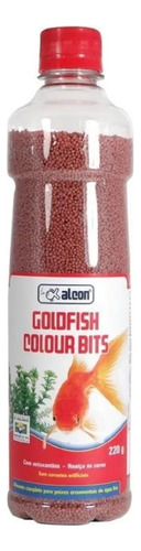 Ração para kinguio e carpas Alcon Goldfish Colour Bits 220g