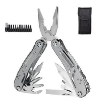 Comprar Alicate Multiherramienta Plegable Cortador Desarmador Pinza