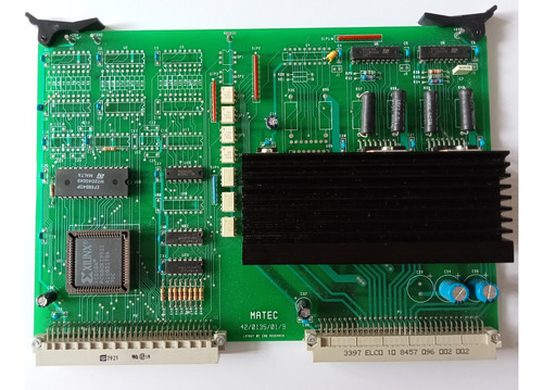 Tarjeta Electrónica Cpu Pcb 930 A/4 Calceta Matec Shak 4