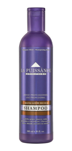 Shampoo Matizador La Puissance Silver 300ml Blancos Y Rubios