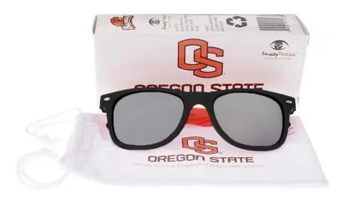 Gafas De Sol - Ncaa Iowa Hawkeyes Sunglasses, Gold Front Tem