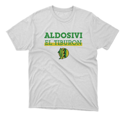 Remera Futbol Aldosivi Frase Aldosivi El Tiburon Blanca