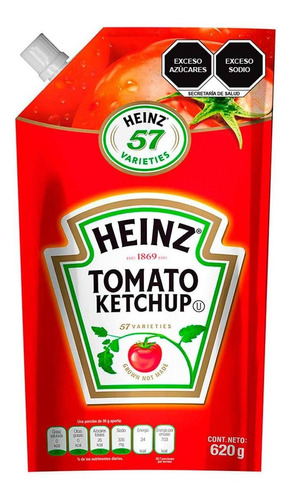 Ketchup Heinz Pouch 620g