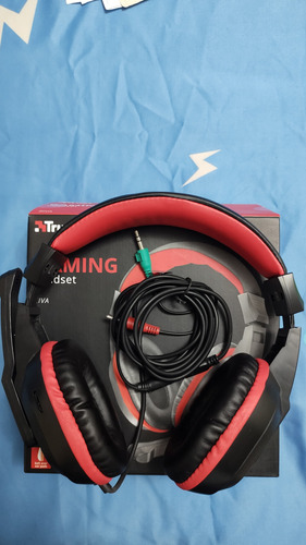 Audifonos Diadema Gamer Trust Ziva 3.5 Mm 2 Meses Uso 