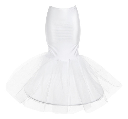 Vestido De Noiva Sereia Com Saia De Anágua Crinoline Small B