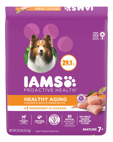 Comida Para Perros Adultos Y Mayores Seca Iams Proactive Hea