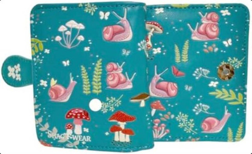 Shag Wear Snail And Mushroom Forest Cartera Pequeña Insectos