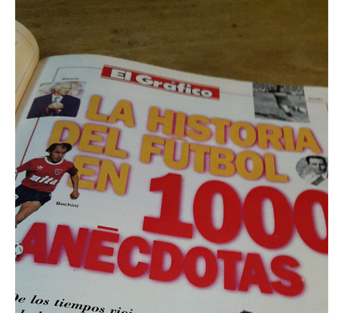 Revista El Grafico Nº 3991  1996 Historia Futbol Anecdotas