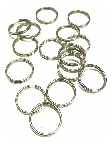 Argolla Llaveros Sin Fin 15mm Metal Bolsa X 500u.