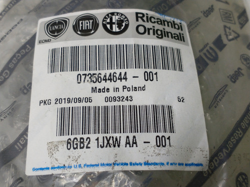Moldura Acabamento Retrovisor Esquerdo Fiat 500 10 À 18 Orig