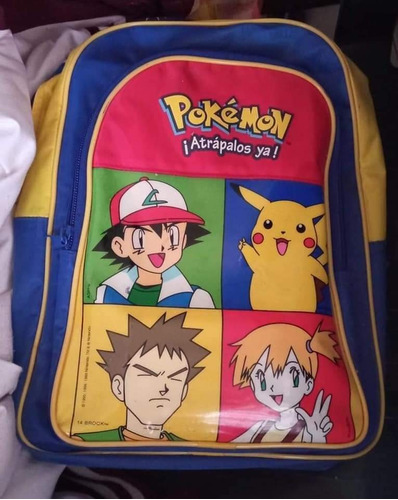 Mochila Pokémon De Colección 