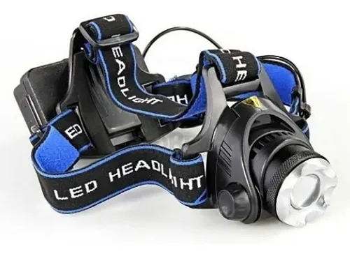 Linterna Frontal Led De Cabeza Recargable 1600 Lúmenes
