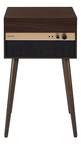 Crosley Jasper - Tornamesa Bluetooth, Nogal.