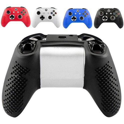Kit 2 Capinha Silicone Controle Xbox One Case Manete Grips