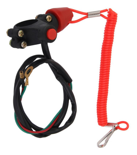 Motor De La Motocicleta Interruptor De Cuerda De Seguridad