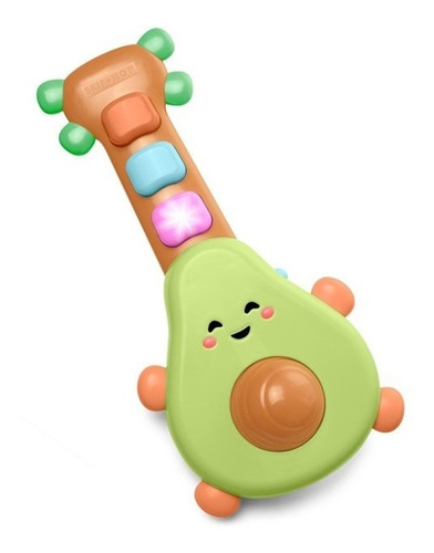 Juego Guitarra Palta Con Luces Bebe Skiphop- Mvd Kids