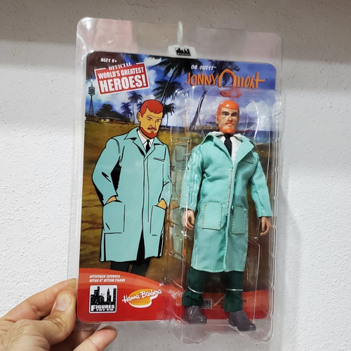 Personagem Jonny Dr Quest Retro Figures Toy Co Roupa Tecido