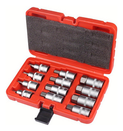 Conjunto De Chaves Hexagonais Pesadas De 1/2 Drive, Soquetes
