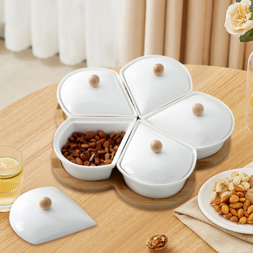 Prato De Exibição De Comida Para Aperitivo Do
