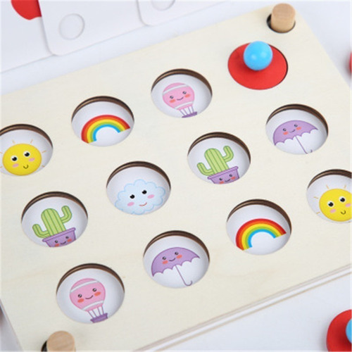 Juguete Desarrollo De La Memoria Montessori Memorice