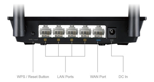 Imagen 5 de 5 de Asus RT-N300 B1 - Negro - 1