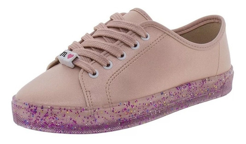Tênis Infantil Feminino Molekinha - 2524507 Rosa Gliter