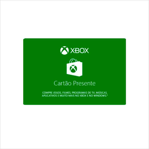 Microsoft Gift Card 10 Dolares - Cartao Live 10 Dolares