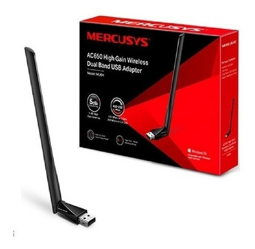 Antena Usb Mu6h Inalambrico Wifi Mercusys Ac650 Dual Band