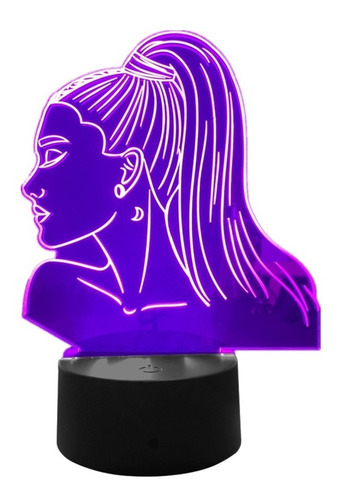 Regalo De Ariana Grande, Cantante De 3d Night Light, Para Fa