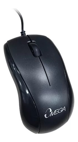 Mouse Óptico Usb Omega, Cómodo Diseño Ambidiestro, 1000dpi