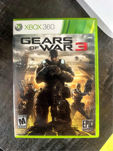 Gears Of Wars 3 Xbox 360 Original Fisico Inglés Colección