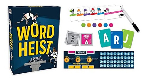 Gamewright - Word Heist: Un Juego De Letras Levantadas