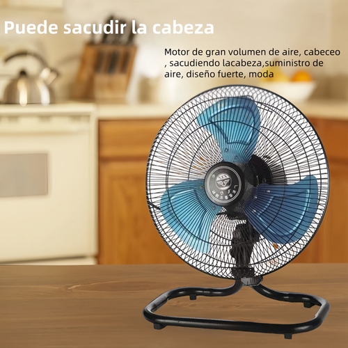 Ventilador Pedestal Piso Pared 3en1 Con 3 Aspas 18 Pulgadas
