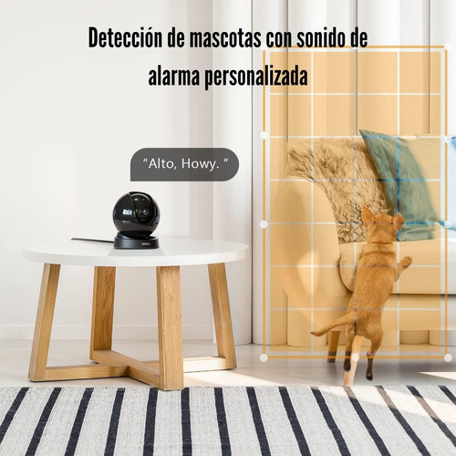 Cámara Ip Imou Rex 3d 3mp Gs2dn 2k H.265 - Negro