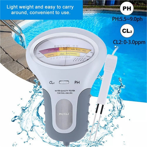 Medidor Portátil 2 En 1 De Cloro Residual Del Agua
