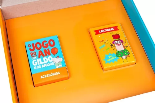 Jogo de Tabuleiro Infantil Gildo e os Amigos O Jogo do Ano – Bazar das  Arábias