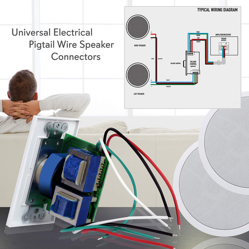 Perilla De Control De Volumen Para Pared Pyle Home Pvc1, Col