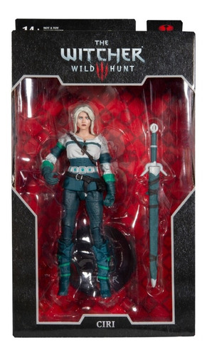 Ciri Elder Blood The Witcher 3: Wild Hunt Mcfarlane Wave 3