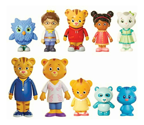 Daniel Tiger's Neighborhood Friends And Family Figure Set