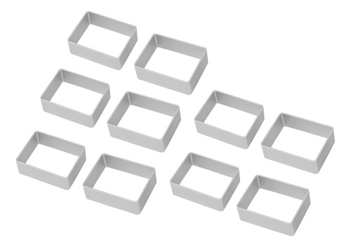 Juego De Herramientas Para Hornear Moldes Para Tartas, 10 Pi