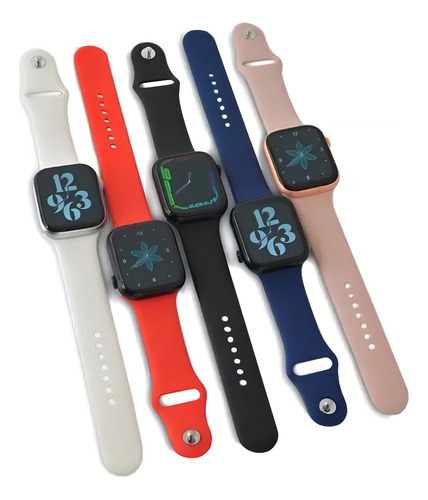 Reloj Inteligente Smart Watch T500 + Pro Serie 8 Caja Colores Malla Colores Bisel Colores Diseño De La Malla Colores