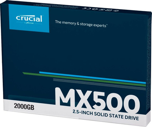 Disco Ssd Crucial Mx500 2tb Sata Iii 2.5 Interno | Sellado